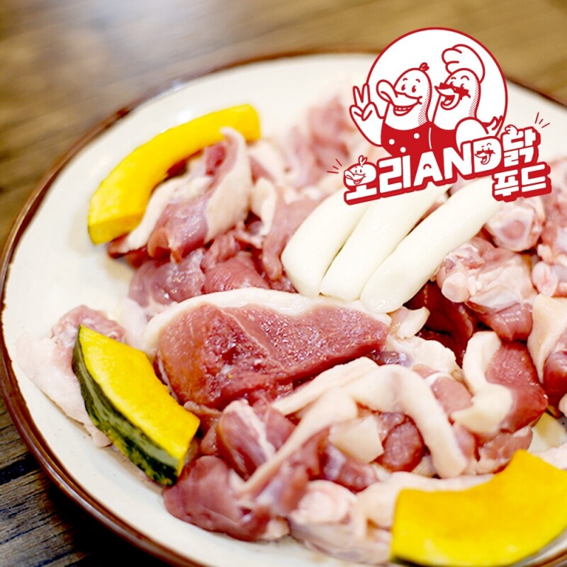 [6월 특가세일] 오리고기 500g 3팩 국내산 냉장 슬라이스 오리로스 구이
